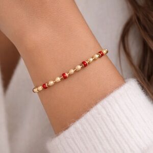 Gold plated Bracelet.
